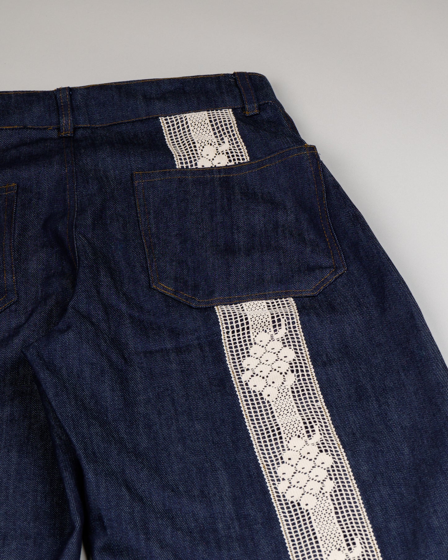 Indigo Lace Jeans